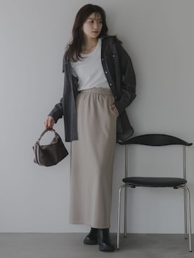 nissen Tall Modelsさん(レディース・174cm)の秋コーディネート