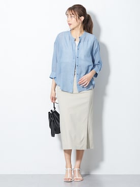 nissen Tall Modelsさん（レディース・173cm）の春コーディネート