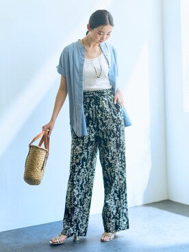 nissen Tall Modelsさん（レディース・172cm）の春コーディネート