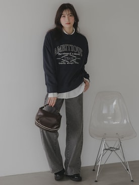 nissen Tall Modelsさん(レディース・174cm)の秋コーディネート