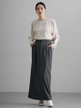 nissen Tall Modelsさん（レディース・172cm）の秋コーディネート