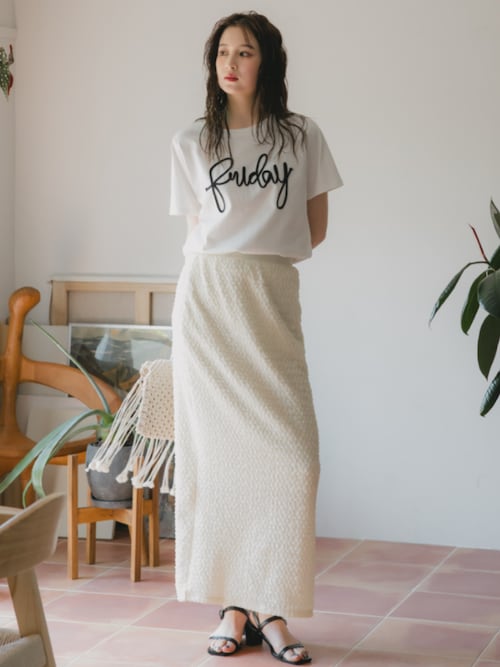 【VETEMENTS】ホワイト Sticker Tシャツ vetements-White-Scribbled-Teen