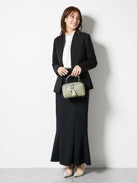 nissen Tall Modelsさん（レディース・173cm）の冬コーディネート