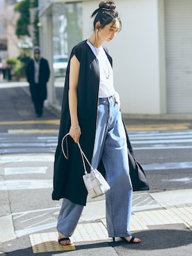 nissen Tall Modelsさん（レディース・173cm）の春コーディネート