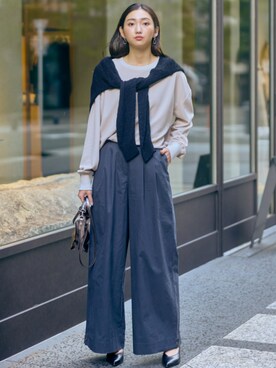 nissen Tall Modelsさん（レディース・172cm）の冬コーディネート