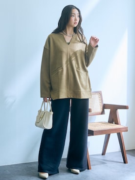 nissen Tall Modelsさん（レディース・172cm）の秋コーディネート