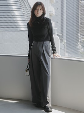 nissen Tall Modelsさん(レディース・174cm)の秋コーディネート