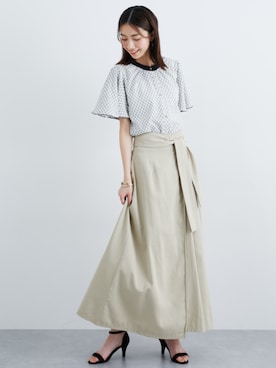 nissen Tall Modelsさん（レディース・172cm）の春コーディネート