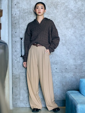 nissen Tall Modelsさん(レディース・172cm)の秋コーディネート