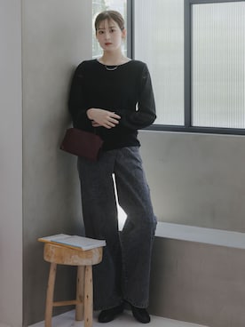 nissen Tall Modelsさん(レディース・170cm)の秋コーディネート