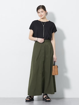 nissen Tall Modelsさん(レディース・172cm)の春コーディネート