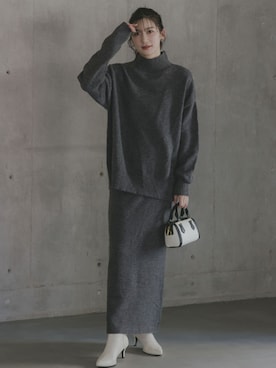 nissen Tall Modelsさん(レディース・174cm)の秋コーディネート