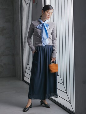 nissen Tall Modelsさん（レディース・174cm）の冬コーディネート