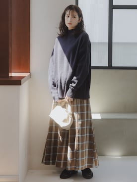 nissen Tall Modelsさん(レディース・170cm)の秋コーディネート