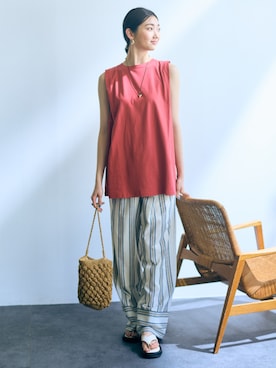 nissen Tall Modelsさん（レディース・172cm）の春コーディネート