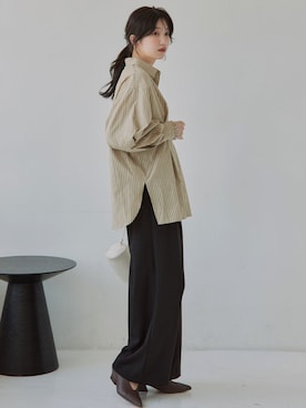 nissen Tall Modelsさん（レディース・174cm）の秋コーディネート