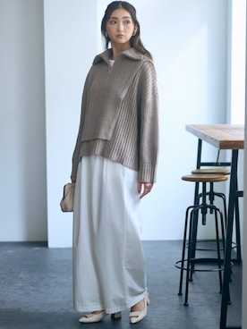 nissen Tall Modelsさん（レディース・172cm）の秋コーディネート