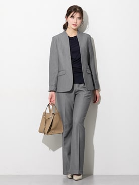 nissen Tall Modelsさん(レディース・172cm)の冬コーディネート