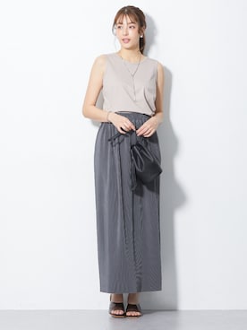 nissen Tall Modelsさん(レディース・173cm)の春コーディネート