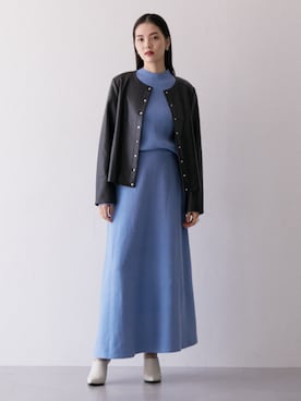nissen Tall Modelsさん（レディース・172cm）の秋コーディネート