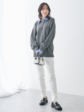 nissen Tall Modelsさん（レディース・176cm）の秋コーディネート
