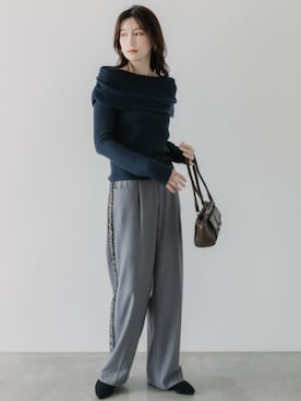 nissen Tall Modelsさん（レディース・174cm）の秋コーディネート