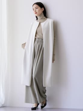nissen Tall Modelsさん（レディース・172cm）の秋コーディネート