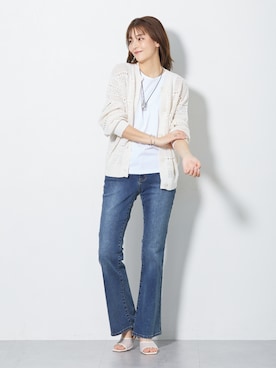 nissen Tall Modelsさん（レディース・173cm）の春コーディネート