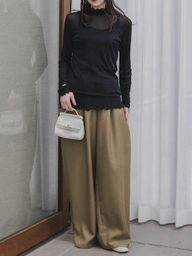 「高身長女子コーデ」｜nissen Tall Modelsさん（レディース・170cm）の夏コーディネート