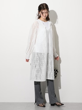 nissen Tall Modelsさん（レディース・172cm）の春コーディネート