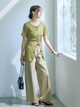 nissen Tall Modelsさん(レディース・173cm)の春コーディネート