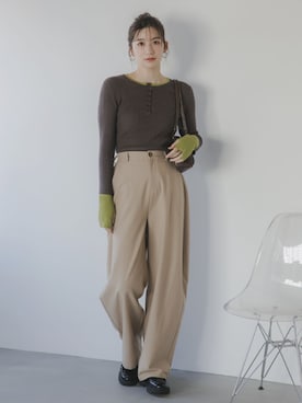 nissen Tall Modelsさん(レディース・174cm)の秋コーディネート