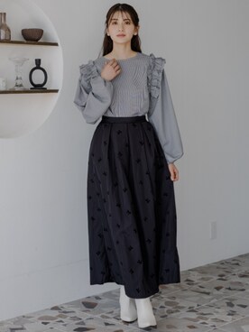nissen Tall Modelsさん(レディース・169cm)の秋コーディネート
