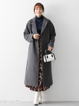 「nissen（ニッセン）のアイテム」を使った、nissen Tall Modelsさん（レディース・173cm）の秋コーディネート