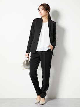 「nissen（ニッセン）のアイテム」を使った、nissen Tall Modelsさん（レディース・173cm）の冬コーディネート