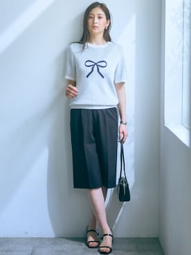 「高身長女子コーデ」｜nissen Tall Modelsさん（レディース・170cm）の春コーディネート