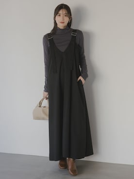 nissen Tall Modelsさん（レディース・174cm）の秋コーディネート