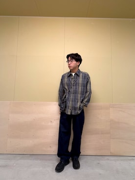 「URBAN RESEARCH Sonny Label（アーバンリサーチサニーレーベル）のアイテム（Tシャツ/カットソー）」を使った、ogitani koheiさん（メンズ・168cm）の秋コーディネート