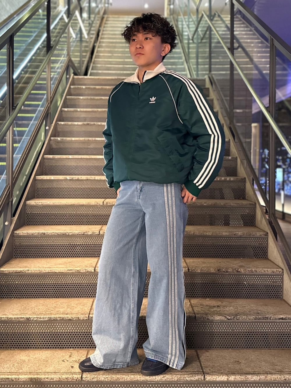 adidas BECKENBAUER TRACKTOP GREEN/NINDIG（アディダス