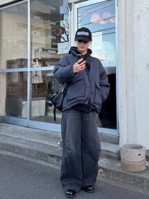 epnok（エプノック）の「【EPNK】Check padded jacket /チェック