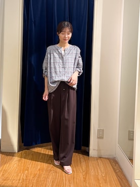 higuchiさん（レディース・162cm）の夏コーディネート
