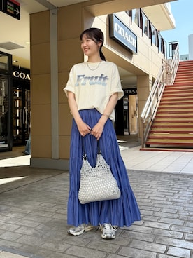 higuchiさん(レディース・162cm)の春コーディネート