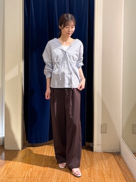 higuchiさん（レディース・162cm）の夏コーディネート
