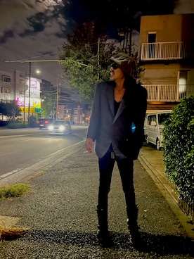 「アイテム（パンツ）」を使った、masahiroflowaさん（メンズ・178cm）の秋コーディネート