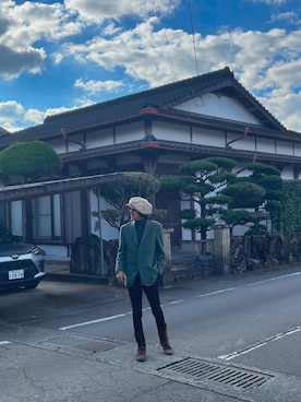 「アイテム（ジャケット/アウター）」を使った、masahiroflowaさん（メンズ・178cm・50代）の冬コーディネート