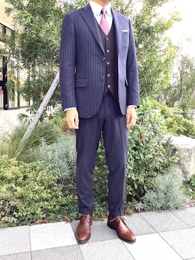 TOKYO SHIRTS OUTLET 北九州アウトレット店さん(メンズ・176cm)の冬コーディネート