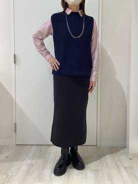 TOKYO SHIRTS OUTLET 北九州アウトレット店さん(レディース・162cm)の冬コーディネート