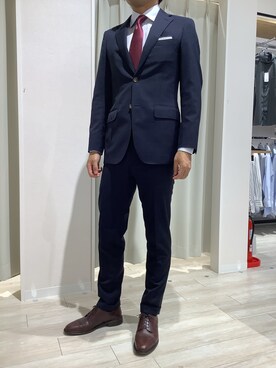 TOKYO SHIRTS OUTLET 北九州アウトレット店さん（メンズ・176cm）の秋コーディネート