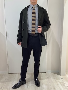 TOKYO SHIRTS OUTLET 北九州アウトレット店さん（メンズ・175cm）の冬コーディネート