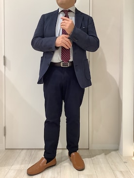 TOKYO SHIRTS OUTLET 北九州アウトレット店さん（メンズ・169cm）の冬コーディネート